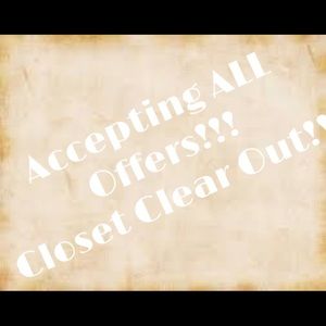 ACCEPTING ALL OFFERS!!!!